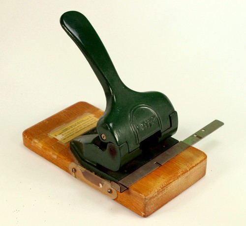 Leitz locher 180 alt - locher, gusseisen
