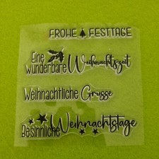 Clear Stamps Stempelset