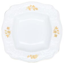 Schüssel groß Rosenthal Sanssouci weiß Goldrose mit Goldrand