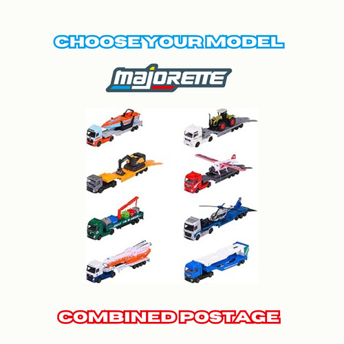 Majorette transporter man - majorette,