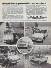 1970 Citroen Ad Mehari Vintage