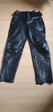 Damen Motorradhose Lederhose schwarz Gr. 38 Polo