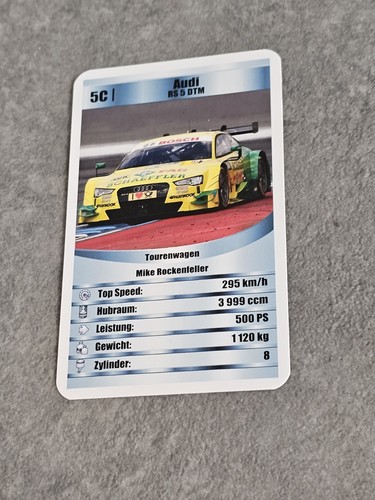 Audi dtm einzelkarte - audi,