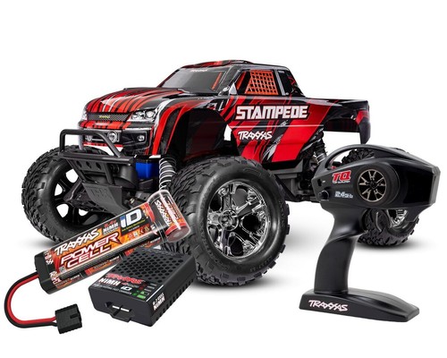 Traxxas stampede rtr rot - traxxas, hd
