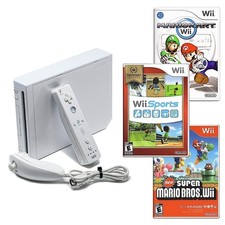 Authentic Wii Console White +