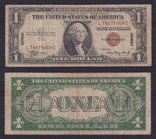 Banknote Vereinigte Staaten 1 Dollar 1935 A HAWAII P.-36a BB/VF
