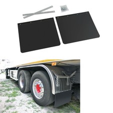 2 Schmutzfänger LKW Anhänger 45x35cm Spritzschutz Spritzlappen Universal Set