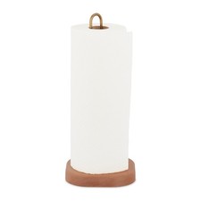 Küchenrollenhalter aus holz - aus,