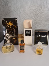 3 Miniaturen First Van Cleef und Arpels Habanita Molinard Cabochard Sandstein 70er Jahre