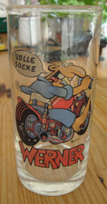 Sammlerstück Vintage Werner Comic von Brosel Glass. 1990