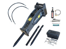 Häner Hydraulikhammer HX400 / HX400S für Bagger 1,2t bis 3,0t MS01 MS03 CW05