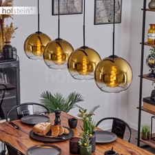 Pendel Leuchte schwarz/Gold