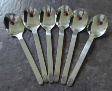 22551/ Lufthansa Besteck 6 Suppenlöffel 13E  Länge ca. 17,1 cm