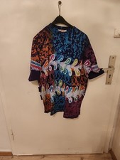 Buntes T Shirt Gr L Miss Joy Peace Love Hippie Peace Damen Baumwolle