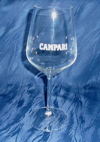 Campari rotwein glas weinglas - campari,