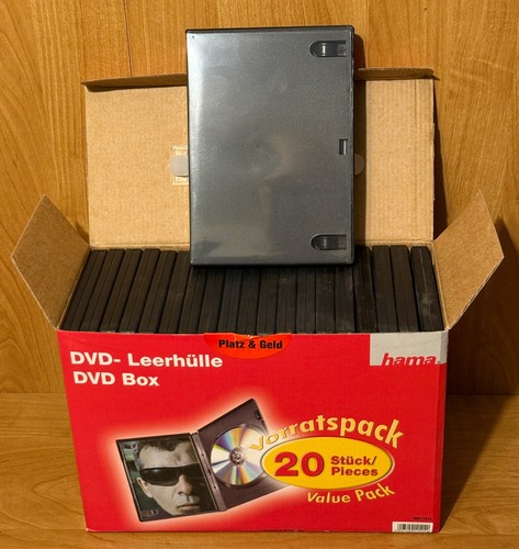 20x hama dvd leerhüllen - 20x,