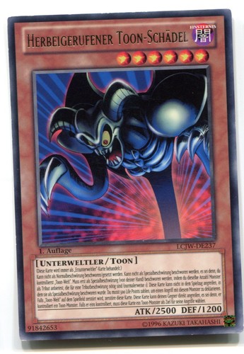 Herbeigerufener toon - yu-gi-oh!,