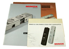 Lot Prospekt leaflet Minox B BL LX C ME2 Preisliste  /21