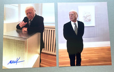 HEINZ MACK  ZERO In-person signed einmaliges Foto 20x25 Autogramm RARITÄT + Foto