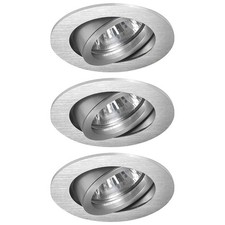3x Halogen Einbauleuchten