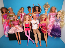 Barbie+Ken Puppen Sammlung*12 Stück*Ballerina*Rapunzel*Cinderella*Barbie*Steffi