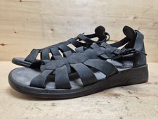 GANTER DAMEN SANDALEN RIEMCHEN-SANDALEN KEIL-SANDALETTEN GR:43 UK:9 SCHWARZ