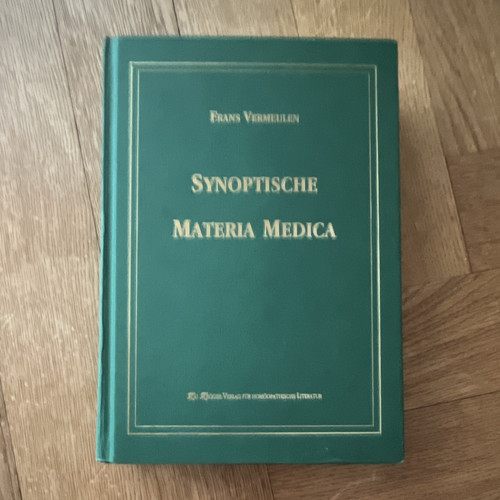 Synoptische materia medica - synoptische, –