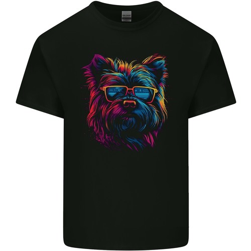 Retrowave yorkshire terrier - yorkshire,