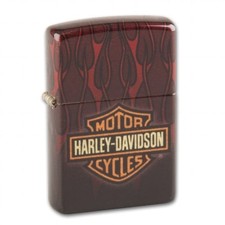 ZIPPO tumbled messing Harley