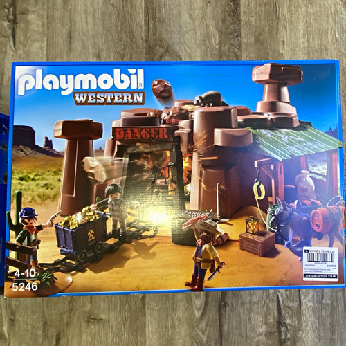 Playmobil western goldmine set - playmobil,