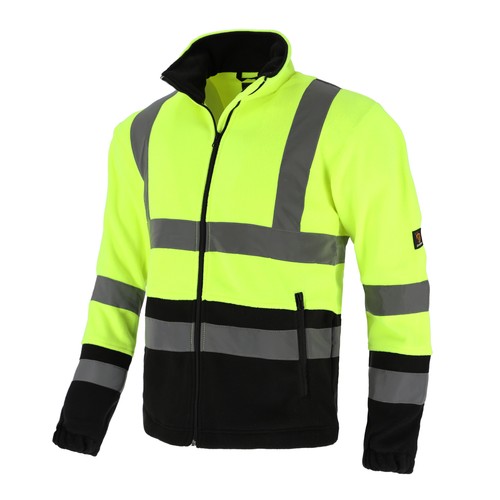 Fleece warnjacke - fleece,