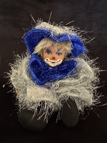 Vintage puppe clown - vintage,