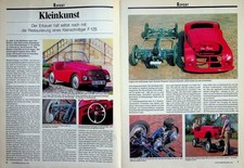 Oldtimer Praxis 1024) Kleinschnittger F 125 mit 6PS Restaurierung - ein interess