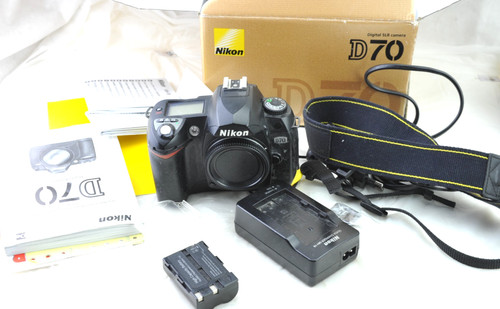 Nikon d70 1mp - 6,1mp, dslr