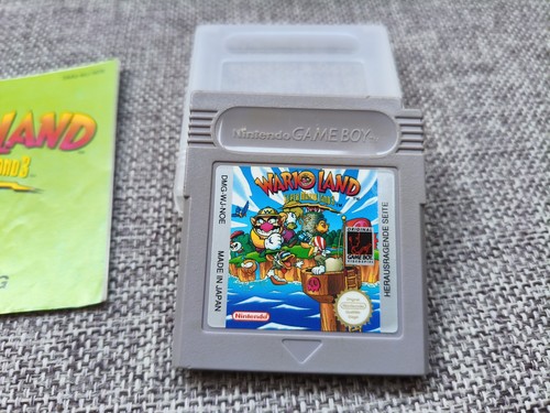 Gameboy spiel wario - wario, mit