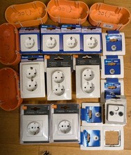 Konvolut Steckdosen Plus