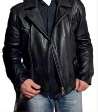 Biker-Motorrad Lederjacke