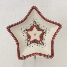 Seltene Villeroy & Boch Winter Bakery Delight Stern Schale - klein 14cm/5,5'' - Neu