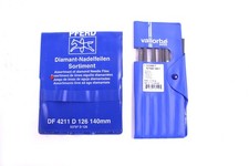 2 Sets Vallorbe LA2482-1 Pferd DF 4211 - 23 Präzisions Diamant Nadelfeilen