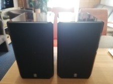 YAMAHA NX-E200  Hifi Stereo Lautsprecher Boxen hochglanz-schwarz Klavierlack