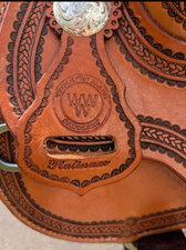 Westernsattel Triple W Platinum braun 3 Jahre alt 