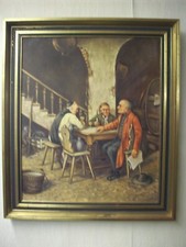 Ölgemälde * Albert Strothmann * Original signiert 54 x 63 cm * sehr gut erhalten
