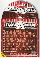 ✪ ROCK HARD DYNAMIT #27/2001 MAGAZIN BEILAGE-CD NEUW. TOP NM-VG+