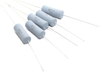 5x MOX-Widerstand / Leistungs-Widerstand Draloric SXA0922, 5.6 kOhm / 4 W, NOS