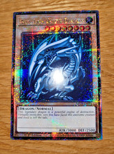 Blue eyes white - eyes, dragon