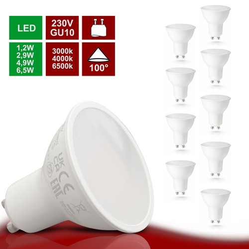 Led gu10 leuchtmittel 3w - led,