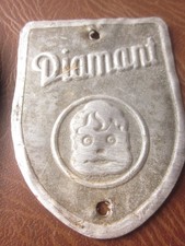 42978 Steuerkopfschild Schild Signet Fahrrad DIAMANT gut LAS 52mm