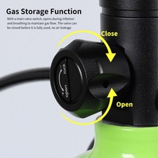 Gelb DIDEEP Scuba Diving Tank