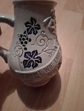 Weinkrug 0 25l Wie Eure Väter Aus Stein Den Wein Steingut Keramik