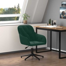 Bürostuhl drehbar Dunkelgrün